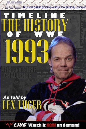 Timeline: The History of WWE – 1993 – As Told By Lex Luger movie poster