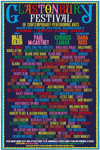 Best of Glastonbury 2022 movie poster