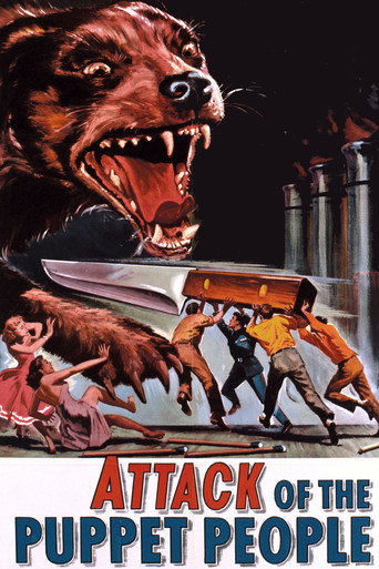 Attack of the Puppet People movie poster
