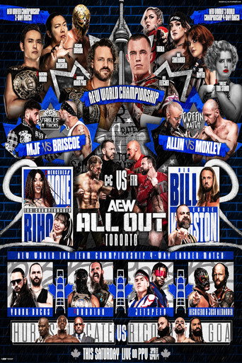 AEW All Out 2025 movie poster