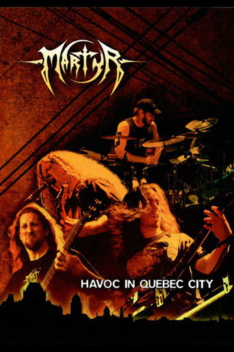Martyr - Havoc in Quebec City movie poster