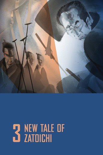 New Tale of Zatoichi movie poster