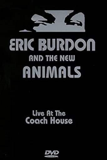 Eric Burdon & The New Animals: Live at the Coach House movie poster