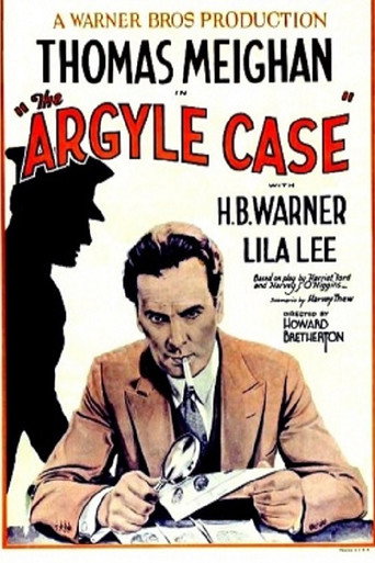 The Argyle Case movie poster