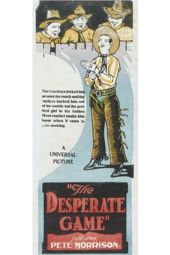 The Desperate Game movie poster