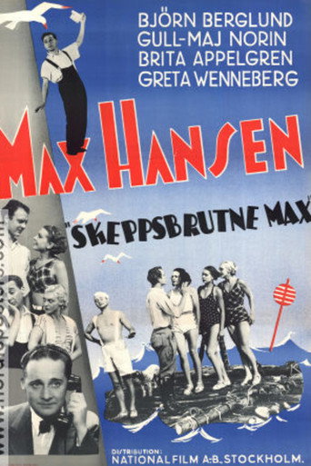 Skeppsbrutne Max movie poster