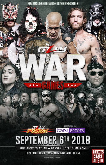 MLW War Games 2018 movie poster
