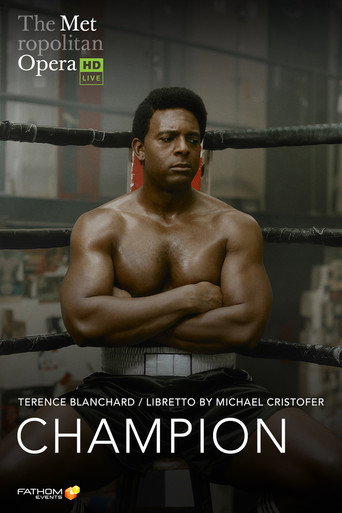 The Metropolitan Opera: Champion movie poster