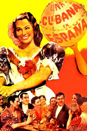 Una cubana en España movie poster