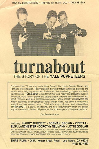 Turnabout: The Story of the Yale Puppeteers movie poster