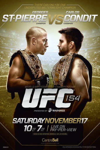 UFC 154: St-Pierre vs. Condit movie poster