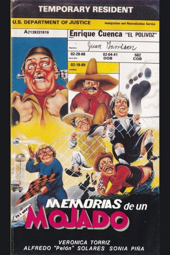 Memorias de un mojado movie poster