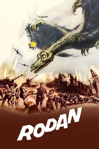 Rodan movie poster