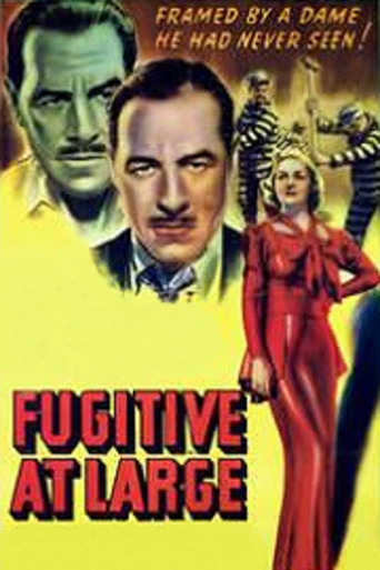 Fugitive at Large movie poster