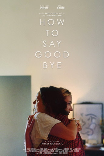 How to Say Goodbye movie poster