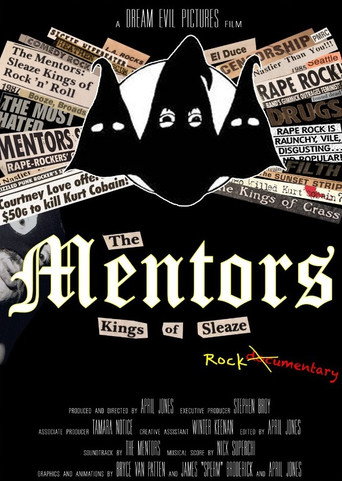 The Mentors: Kings of Sleaze Rockumentary movie poster