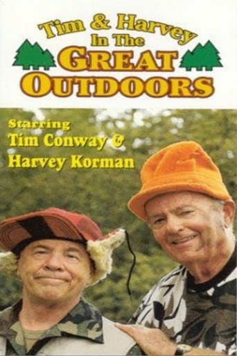 Tim and Harvey in the Great Outdoors movie poster