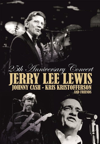 Jerry Lee Lewis 25th anniversary concert movie poster