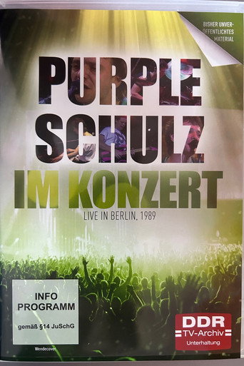 Purple Schulz im Konzert movie poster