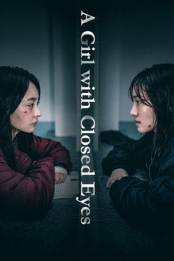 A Girl with Closed Eyes movie poster