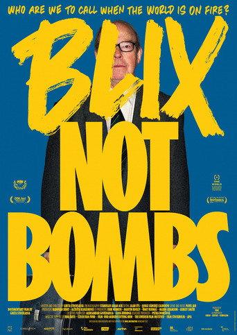 Blix Not Bombs movie poster