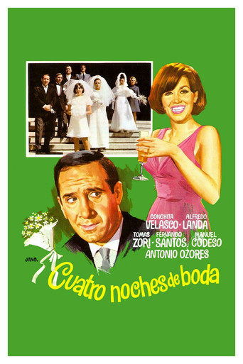 Cuatro noches de boda movie poster