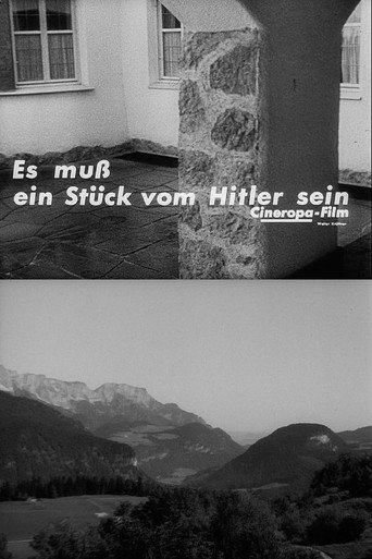 That Must Be a Piece of Hitler movie poster