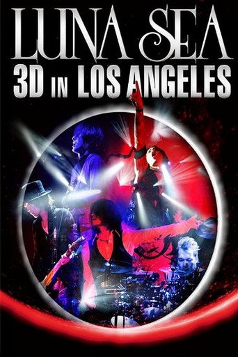 Luna Sea 3D in Los Angeles movie poster