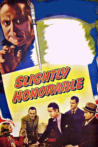 Slightly Honorable movie poster
