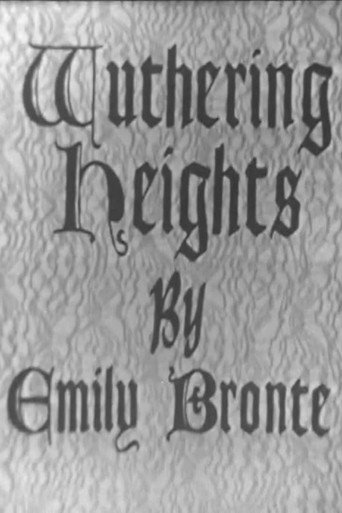 Wuthering Heights movie poster