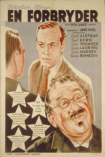 En Forbryder movie poster