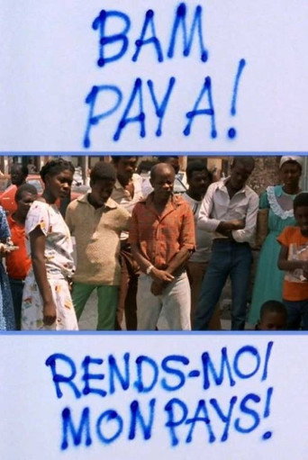 Bam Pay A! – Rends-moi mon pays! movie poster