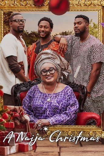 A Naija Christmas movie poster