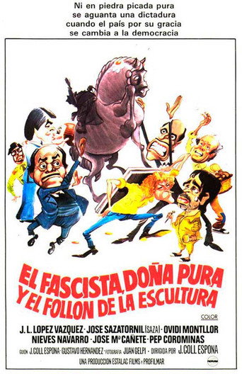 El fascista, doña Pura y el follón de la escultura movie poster
