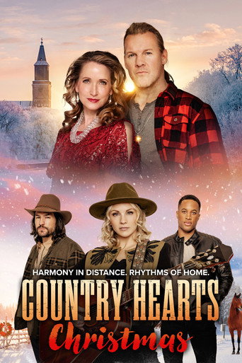 Country Hearts Christmas movie poster