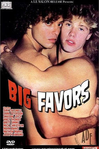Big Favors movie poster