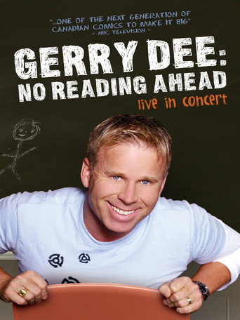 Gerry Dee: No Reading Ahead - Live in Concert movie poster