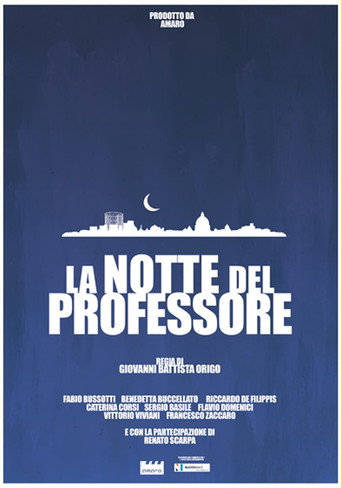 The professor's night movie poster