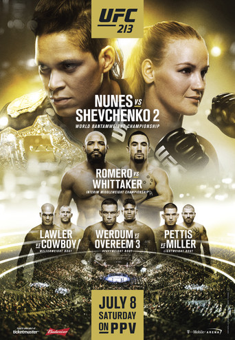 UFC 213: Romero vs. Whittaker movie poster
