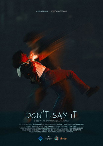 Don't Say It movie poster