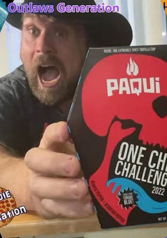 Foodie Federation 2022 Blue Paqui One Chip Challenge movie poster