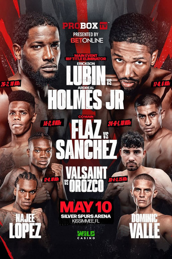 Erickson Lubin vs. Ardreal Holmes Jr movie poster