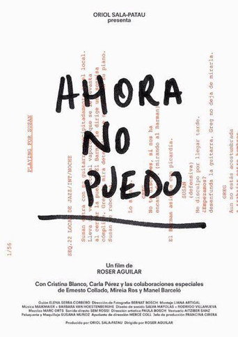 Ahora no puedo movie poster