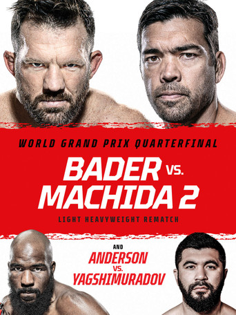 Bellator 256: Bader vs. Machida 2 movie poster