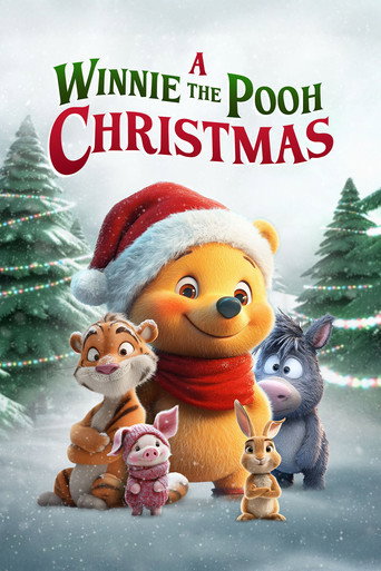 A Winnie-the-Pooh Christmas movie poster