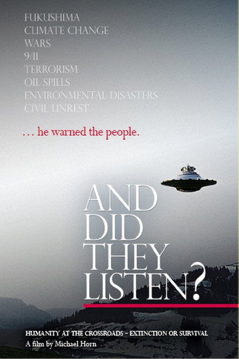 And Did They Listen? movie poster