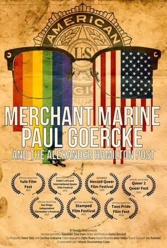 Merchant Marine Paul Goercke and the Alexander Hamilton Post movie poster