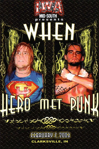 IWA-MS When Hero Met Punk movie poster