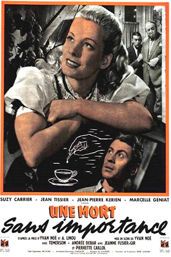 Une mort sans importance movie poster