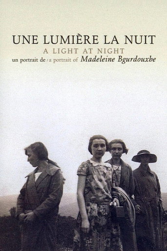 Une lumière la nuit - Un portrait de Madeleine Bourdouxhe movie poster